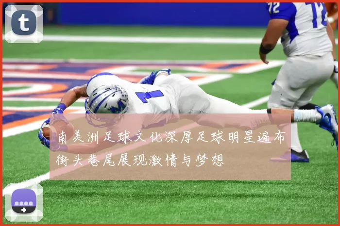 南美洲足球文化深厚足球明星遍布街头巷尾展现激情与梦想
